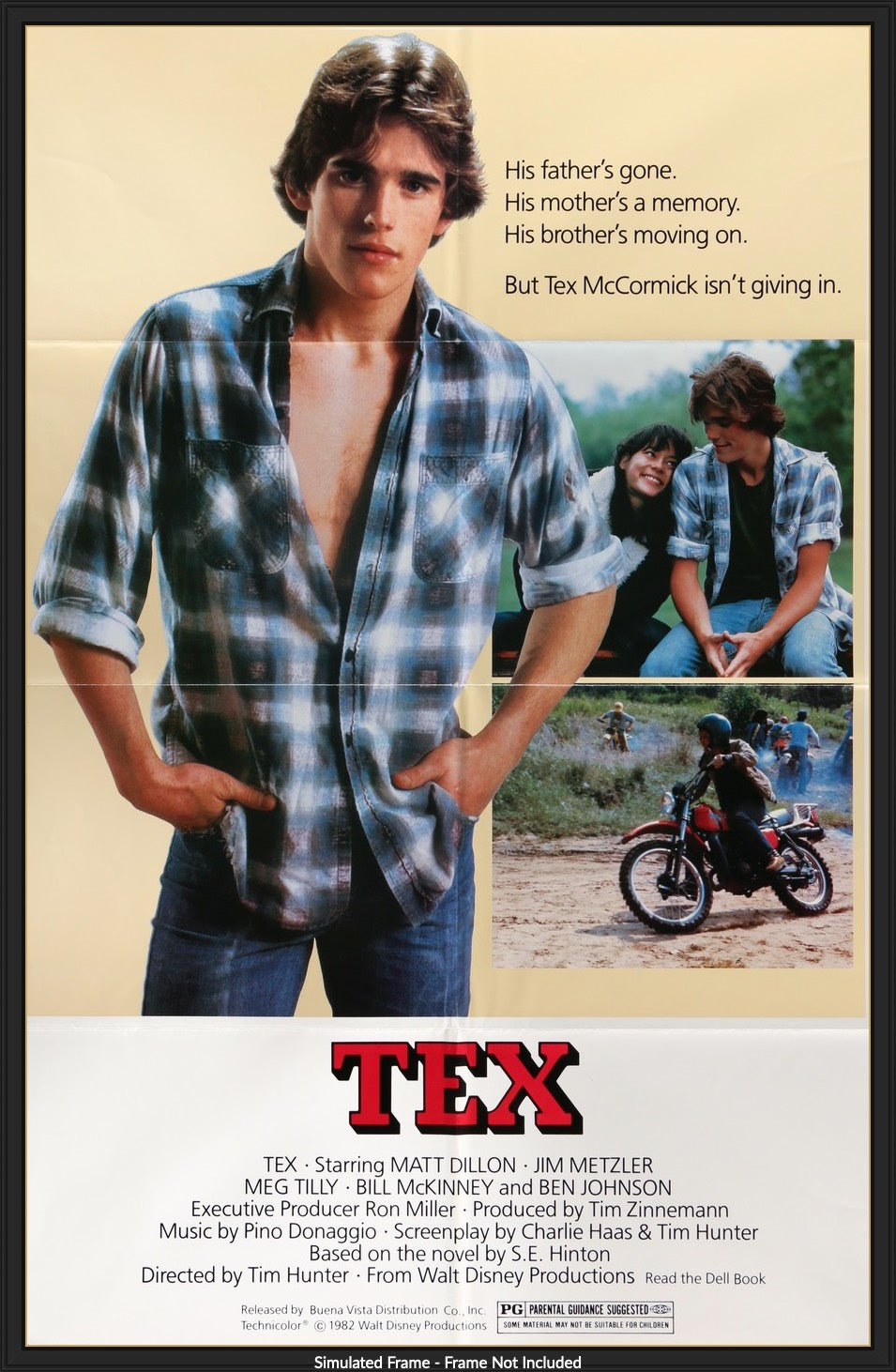 Tex (1982) original movie poster for sale at Original Film Art