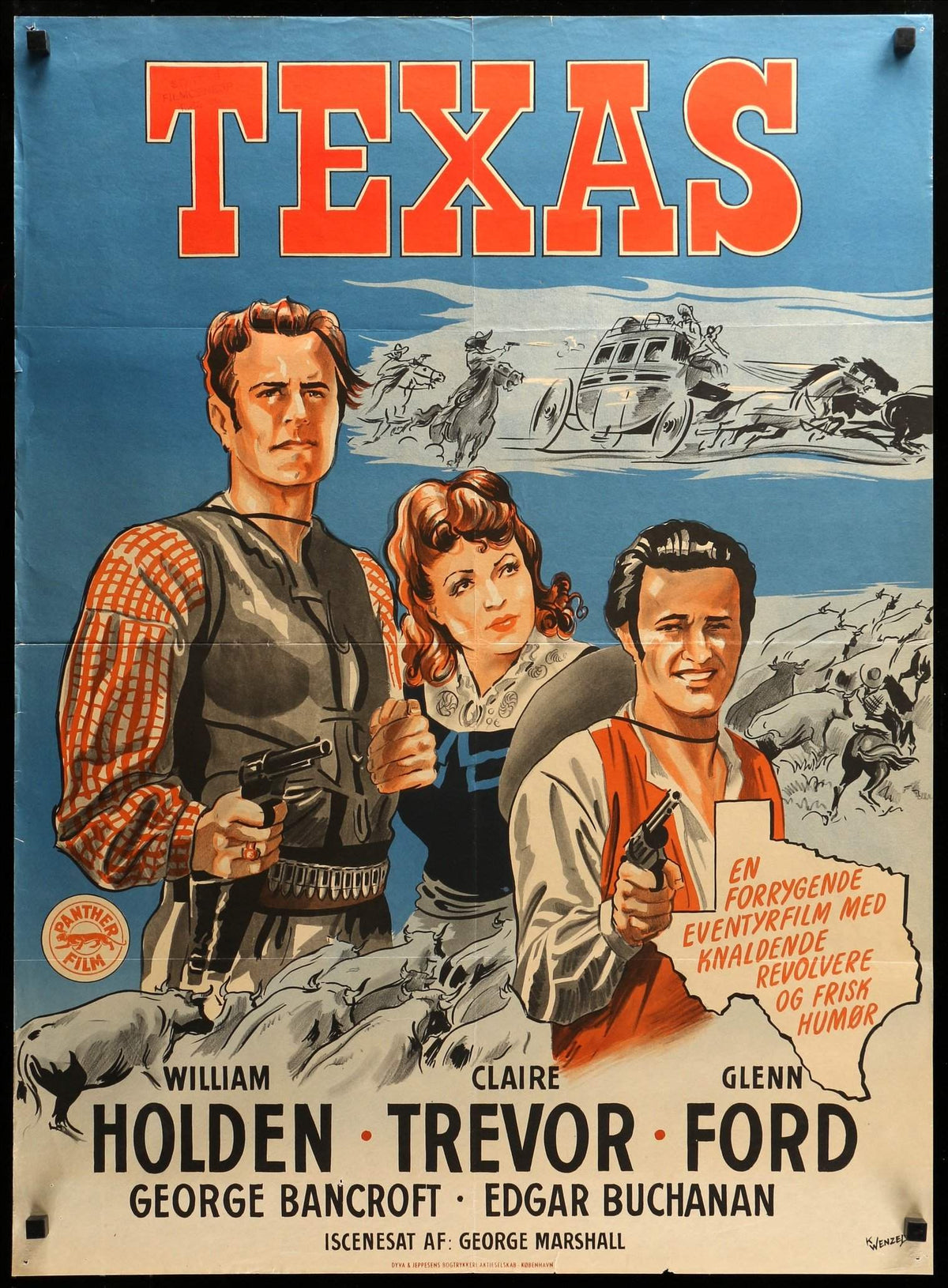 Texas (1941) original movie poster for sale at Original Film Art - Vintage Movie Posters
