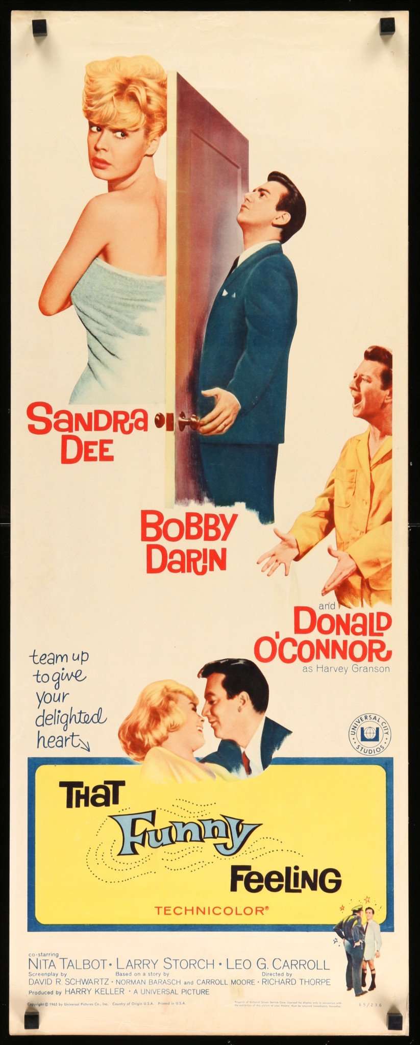 That Funny Feeling (1965) original movie poster for sale at Original Film Art