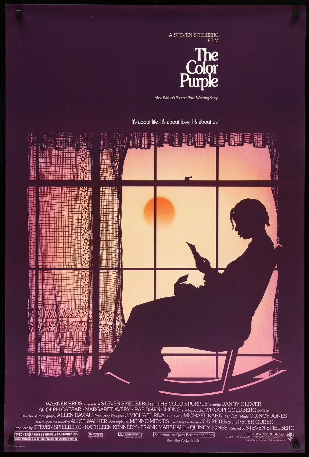 Color Purple (1985) original movie poster for sale at Original Film Art - Vintage Movie Posters