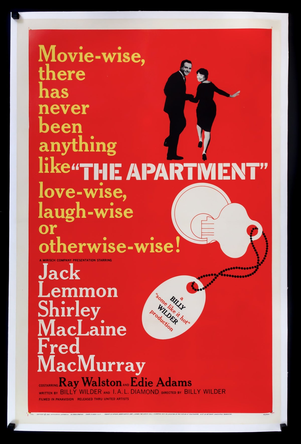 Apartment (1960) original movie poster for sale at Original Film Art