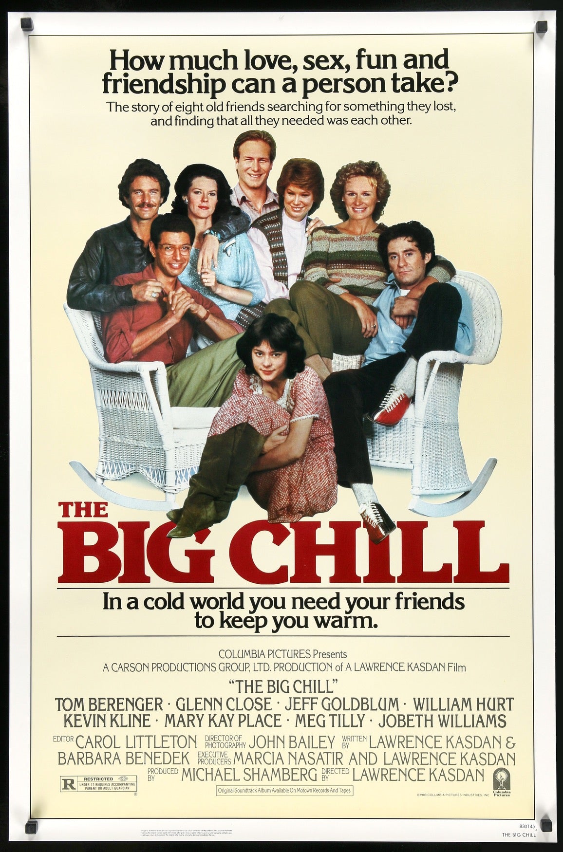 Chill　Posters　(1983)　Original　One-Sheet　Film　Movie　Poster　Original　Art　Vintage　Movie　The　Big