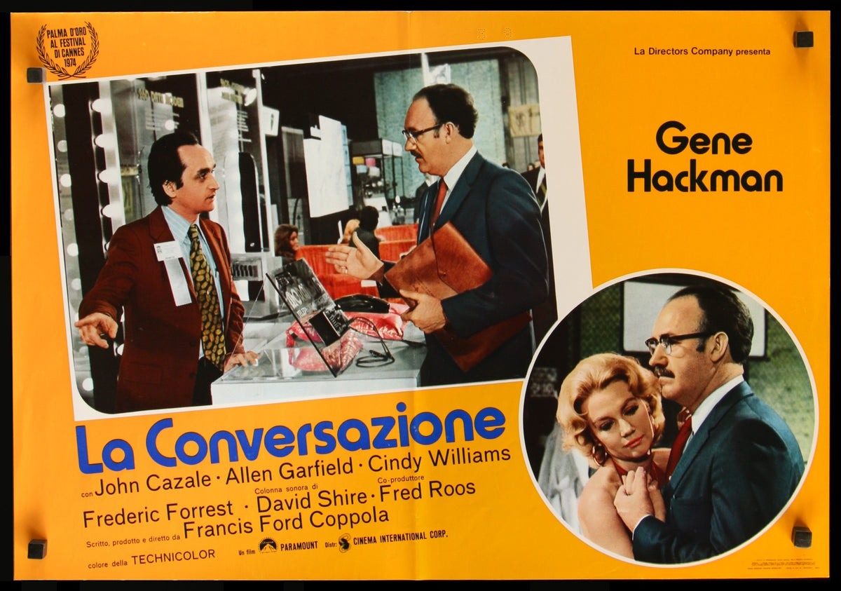 Conversation (1974) original movie poster for sale at Original Film Art