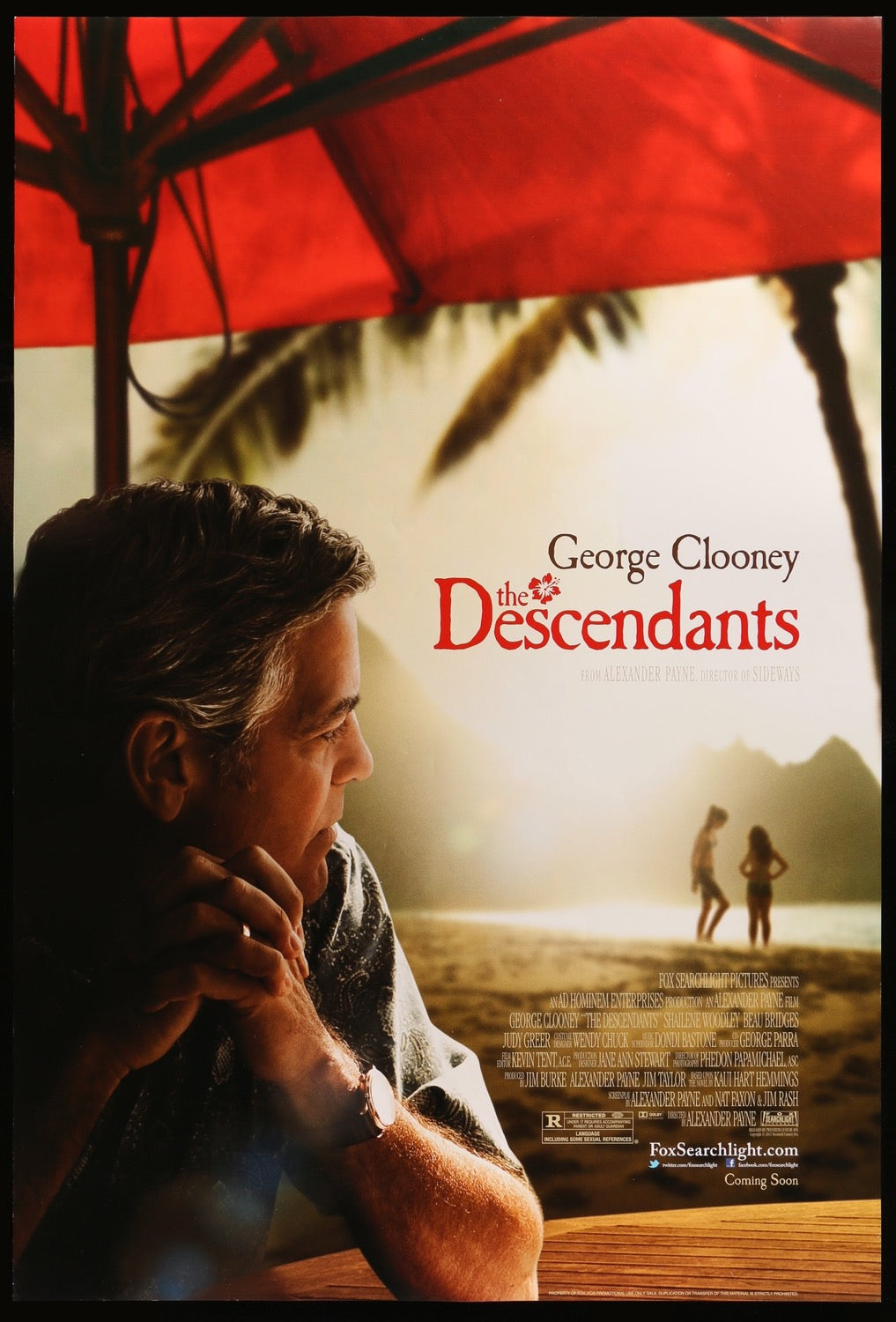 Descendants (2011) original movie poster for sale at Original Film Art - Vintage Movie Posters