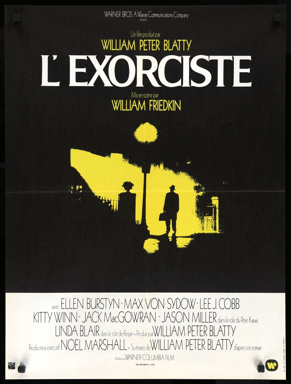 Exorcist (1974) original movie poster for sale at Original Film Art - Vintage Movie Posters