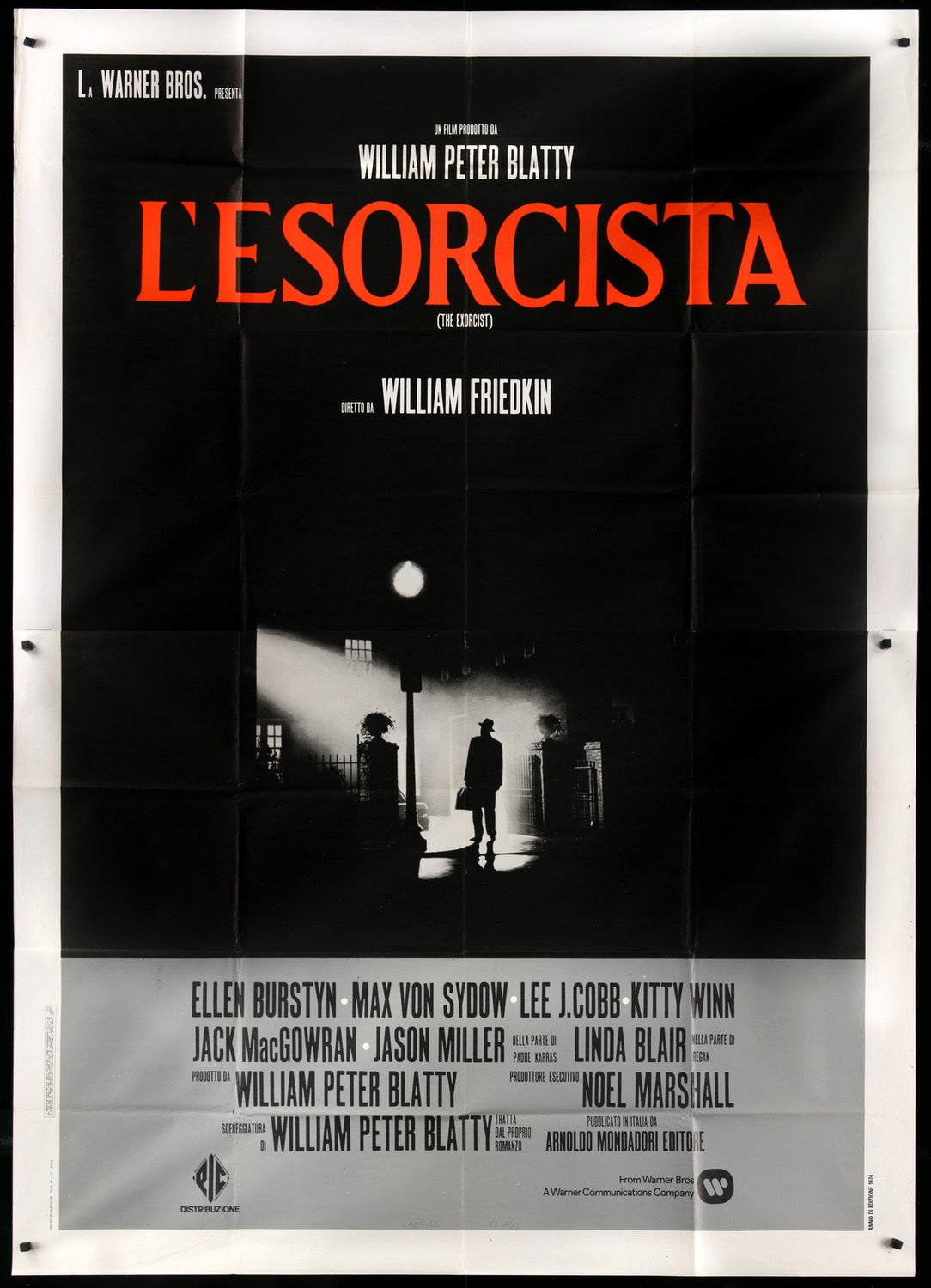 Exorcist (1974) original movie poster for sale at Original Film Art