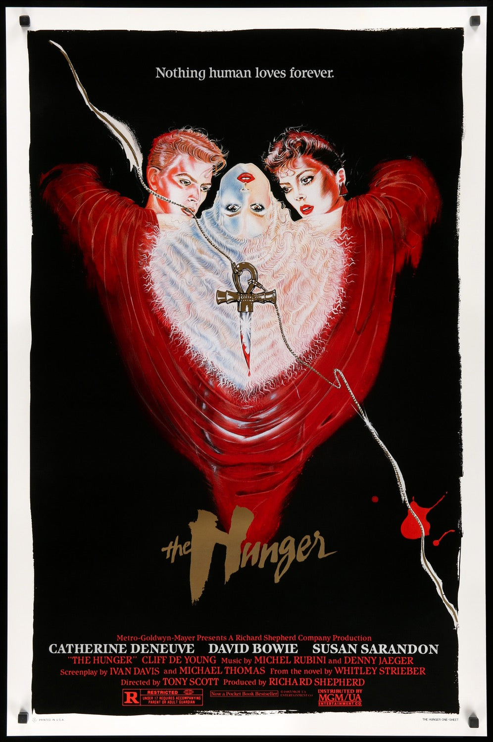 Hunger (1983) original movie poster for sale at Original Film Art