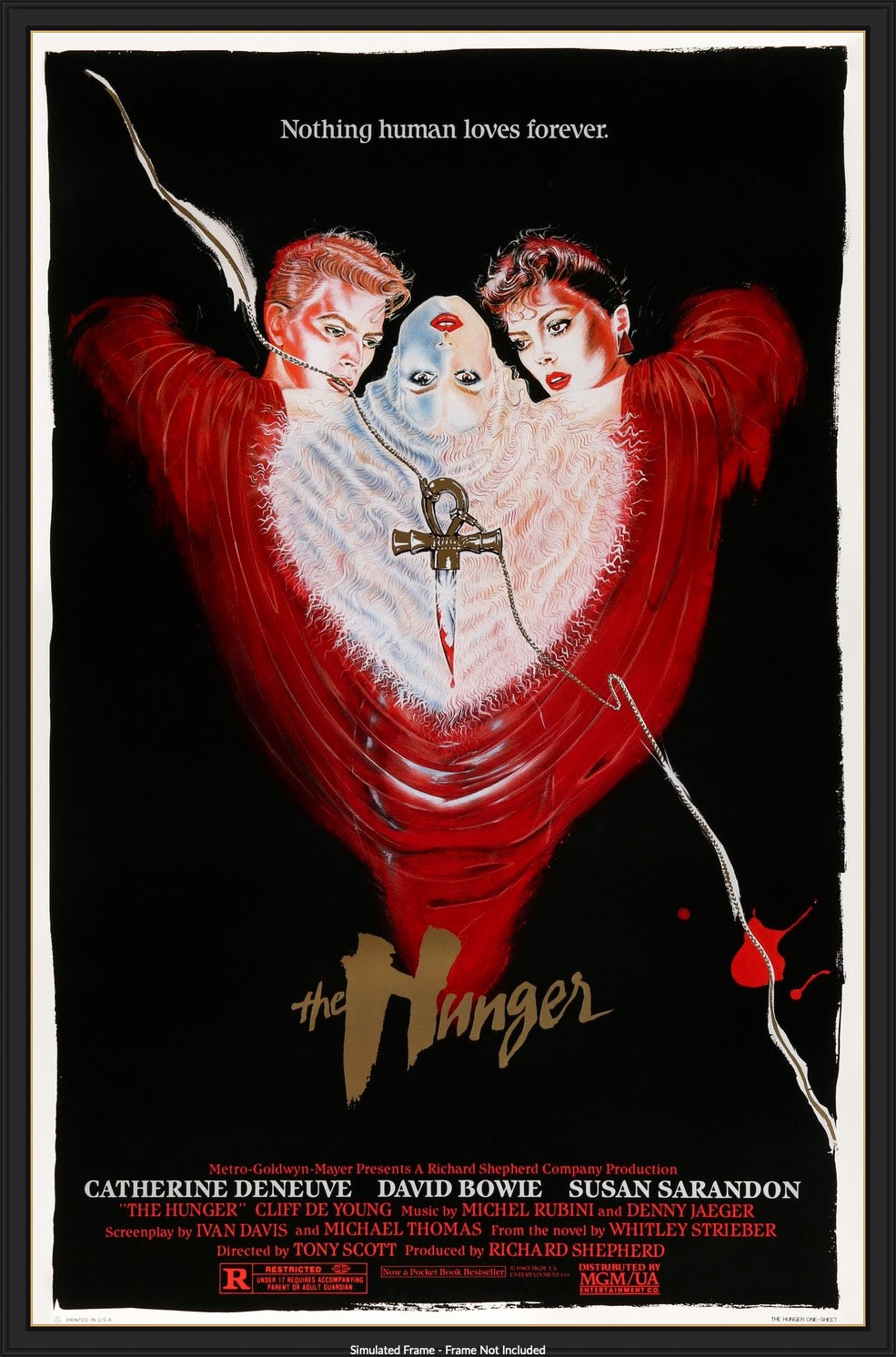 Hunger (1983) original movie poster for sale at Original Film Art