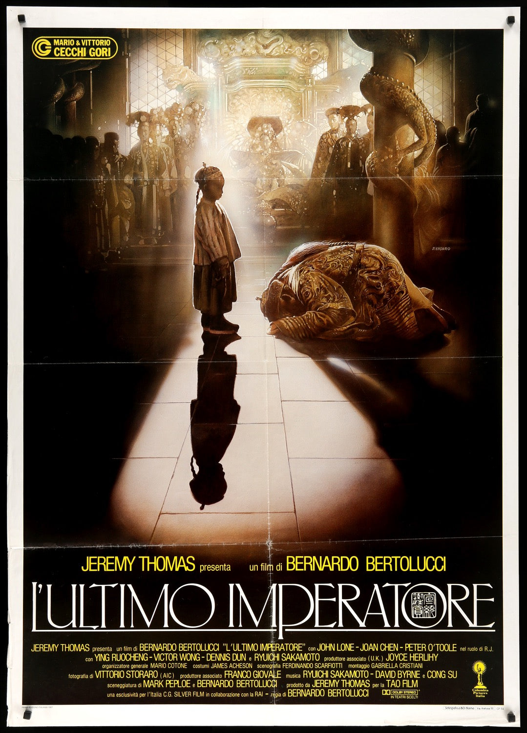 Last Emperor (1987) original movie poster for sale at Original Film Art - Vintage Movie Posters
