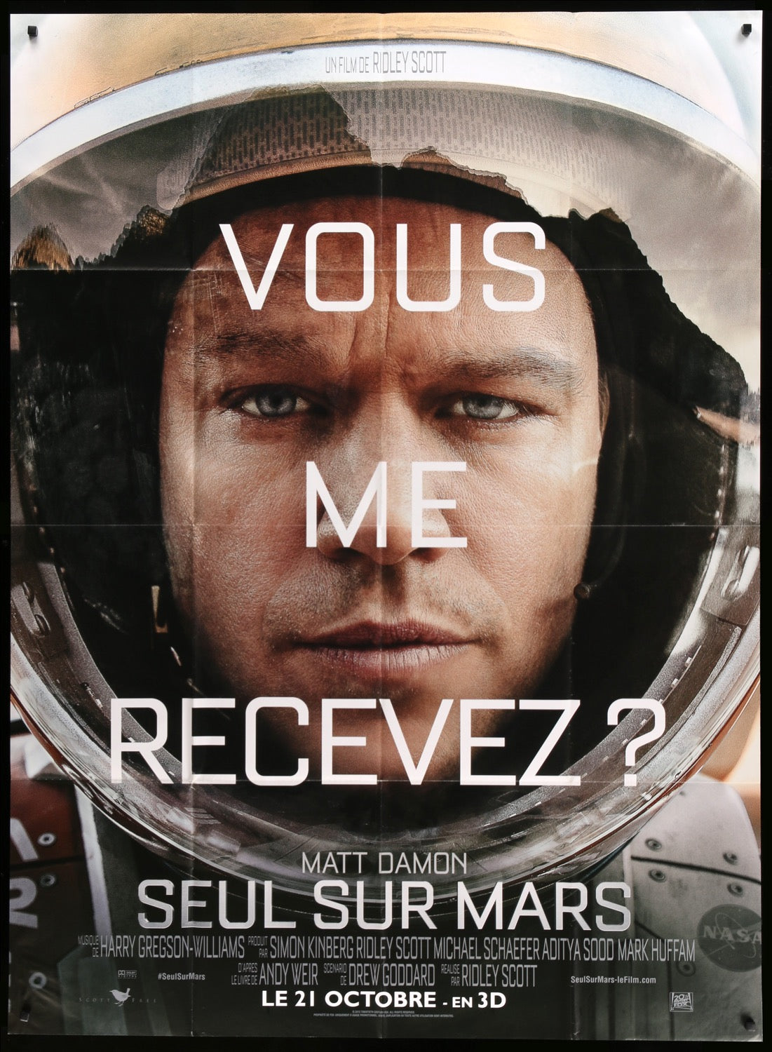 Martian (2015) original movie poster for sale at Original Film Art - Vintage Movie Posters