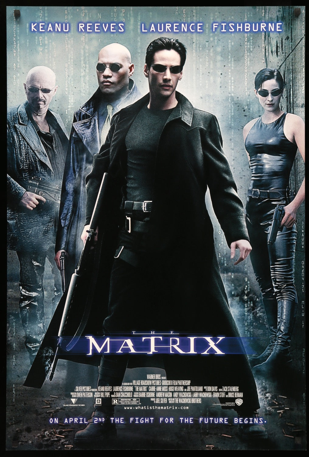 Matrix (1999) original movie poster for sale at Original Film Art - Vintage Movie Posters