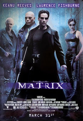 The Matrix (1999) Original Bus Stop Movie Poster - Original Film