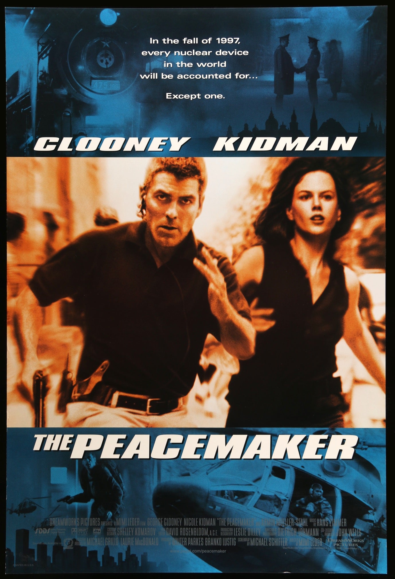 Peacemaker (1997) original movie poster for sale at Original Film Art - Vintage Movie Posters