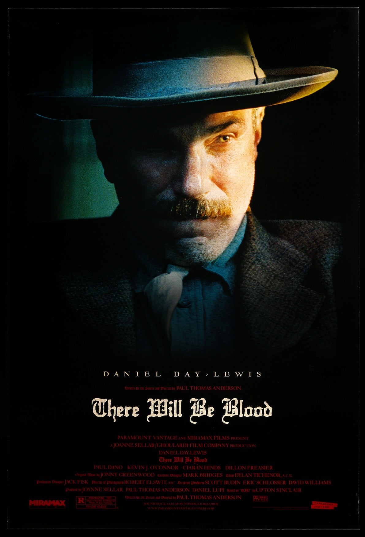 There Will Be Blood (2007) Original One Sheet Movie Poster