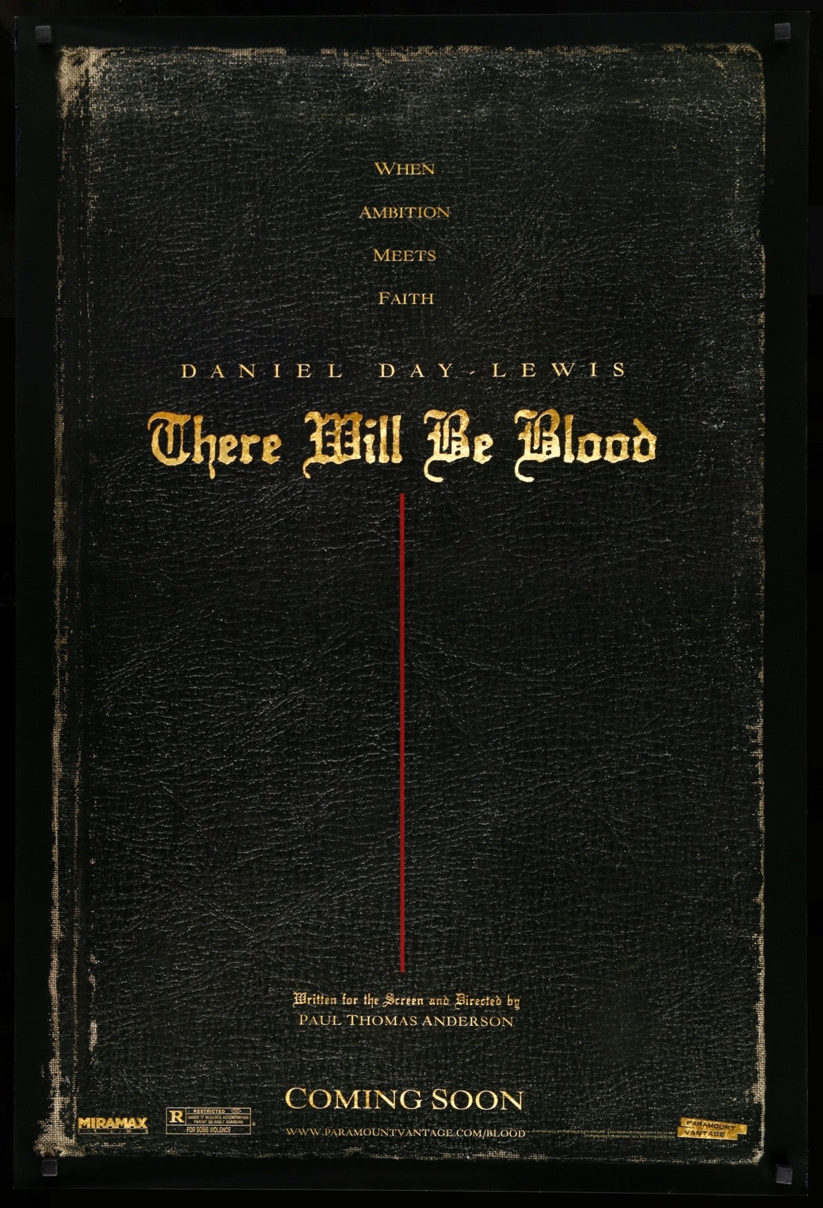 There Will Be Blood (2007) original movie poster for sale at Original Film Art