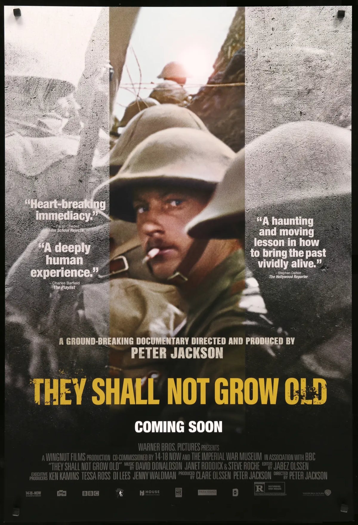They Shall Not Grow Old (2018) original movie poster for sale at Original Film Art