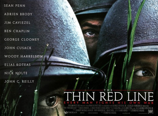 Thin Red Line (1998) original movie poster for sale at Original Film Art