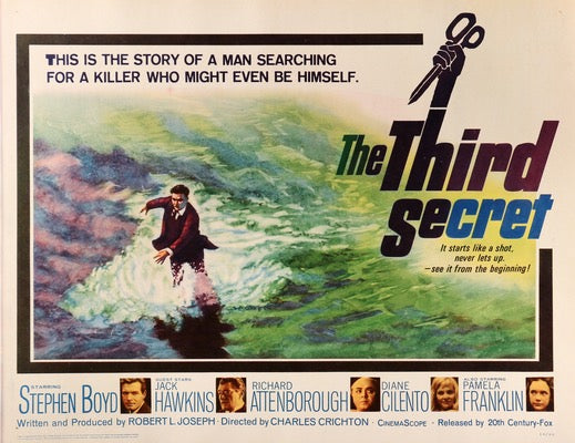 Third Secret (1964) original movie poster for sale at Original Film Art