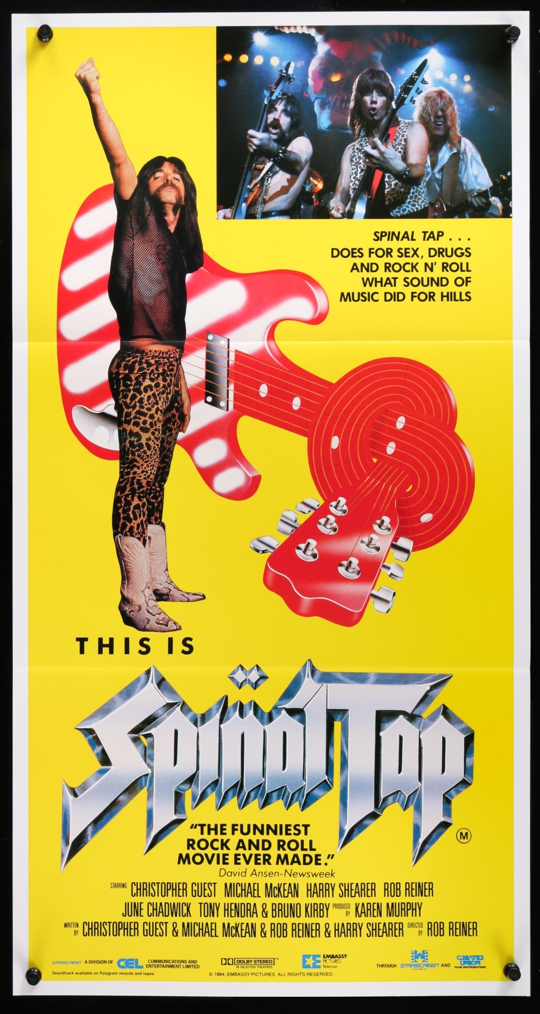 This is Spinal Tap (1984) original movie poster for sale at Original Film Art
