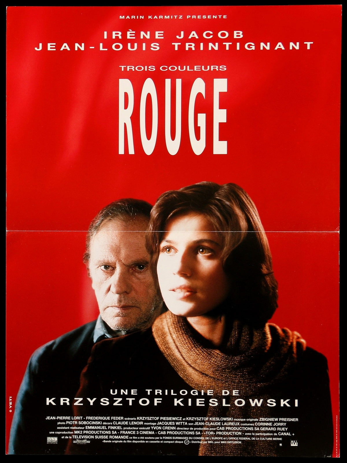 Red (1994) original movie poster for sale at Original Film Art