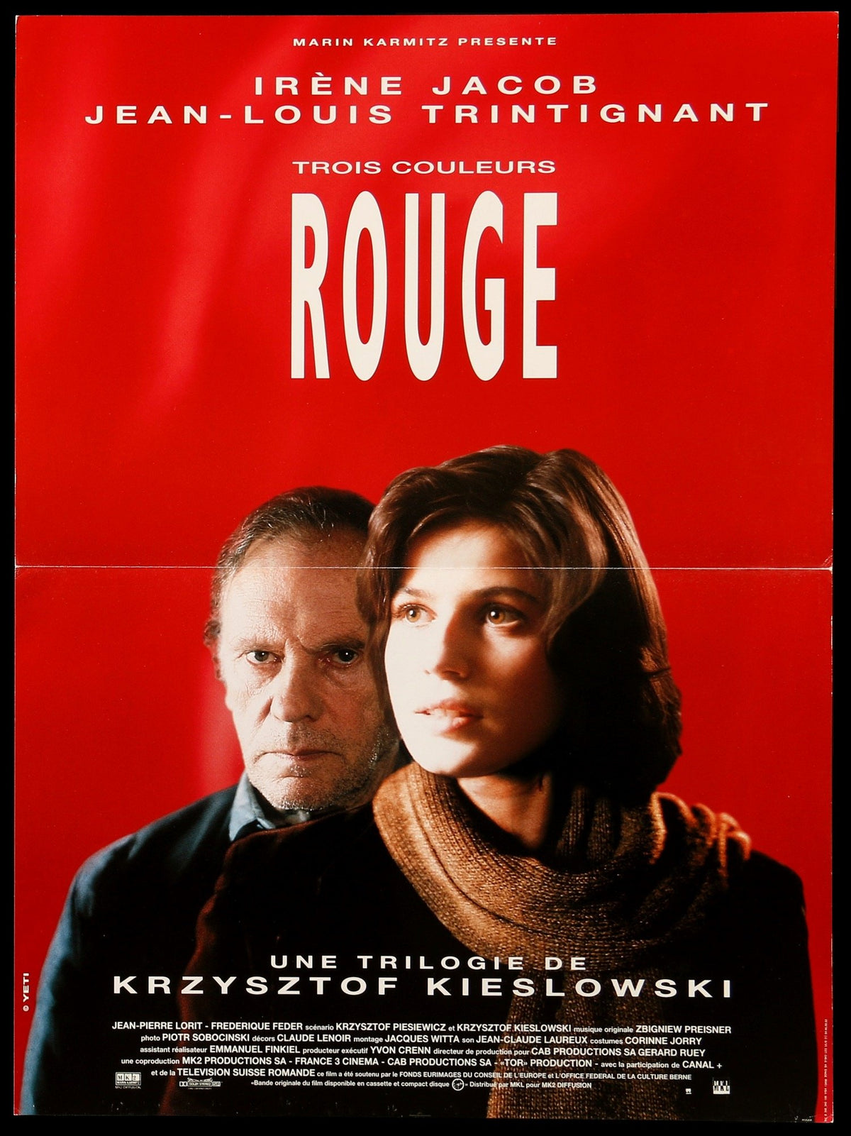 Red (1994) original movie poster for sale at Original Film Art - Vintage Movie Posters