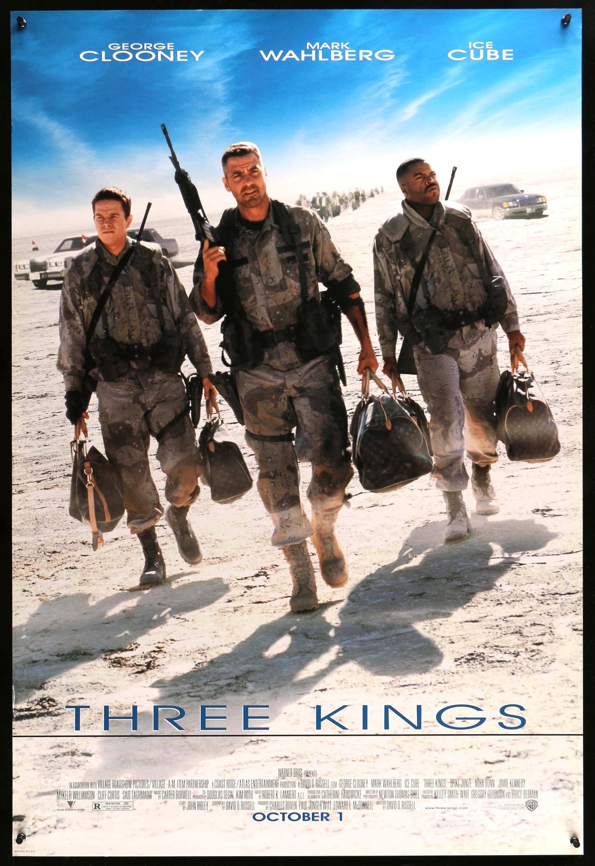 Three Kings (1999) original movie poster for sale at Original Film Art