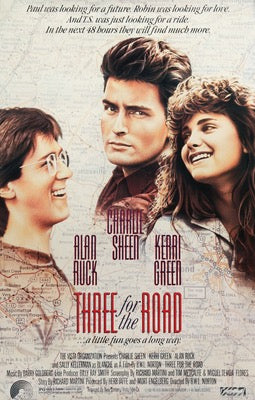 Three for the Road (1987) original movie poster for sale at Original Film Art