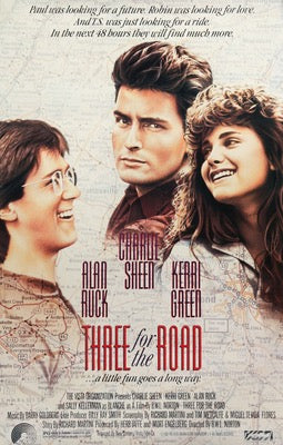 Three for the Road (1987) original movie poster for sale at Original Film Art - Vintage Movie Posters