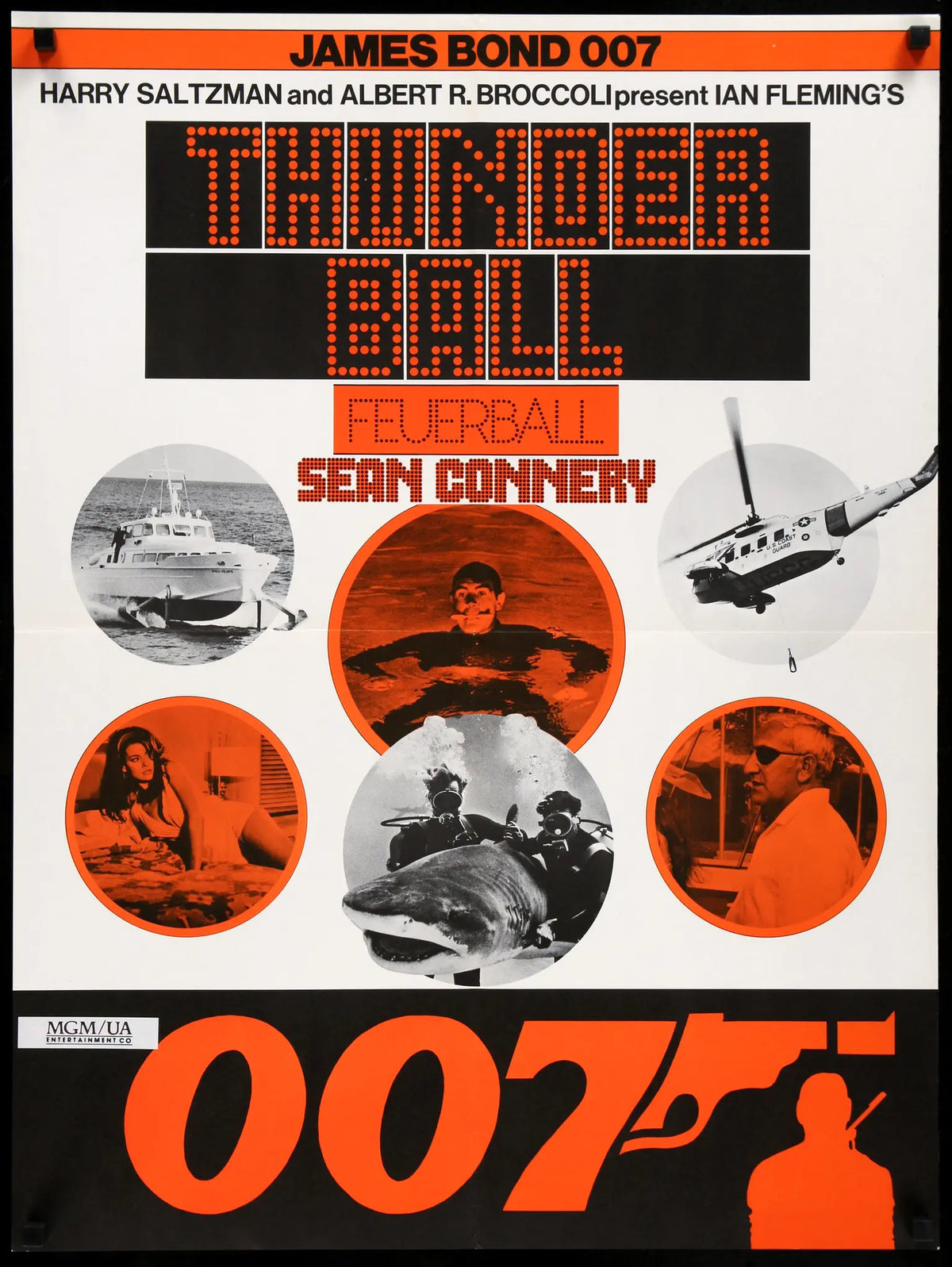 Thunderball (1965) original movie poster for sale at Original Film Art