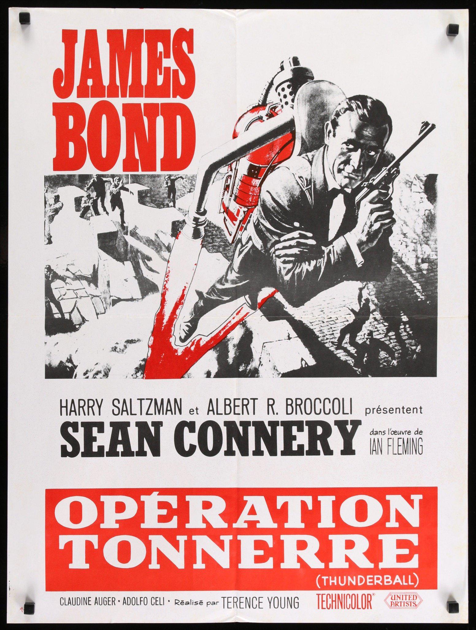 Thunderball (1965) original movie poster for sale at Original Film Art