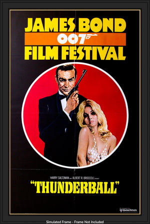James Bond 007 Film Festival - Thunderball (1975) original movie poster for sale at Original Film Art