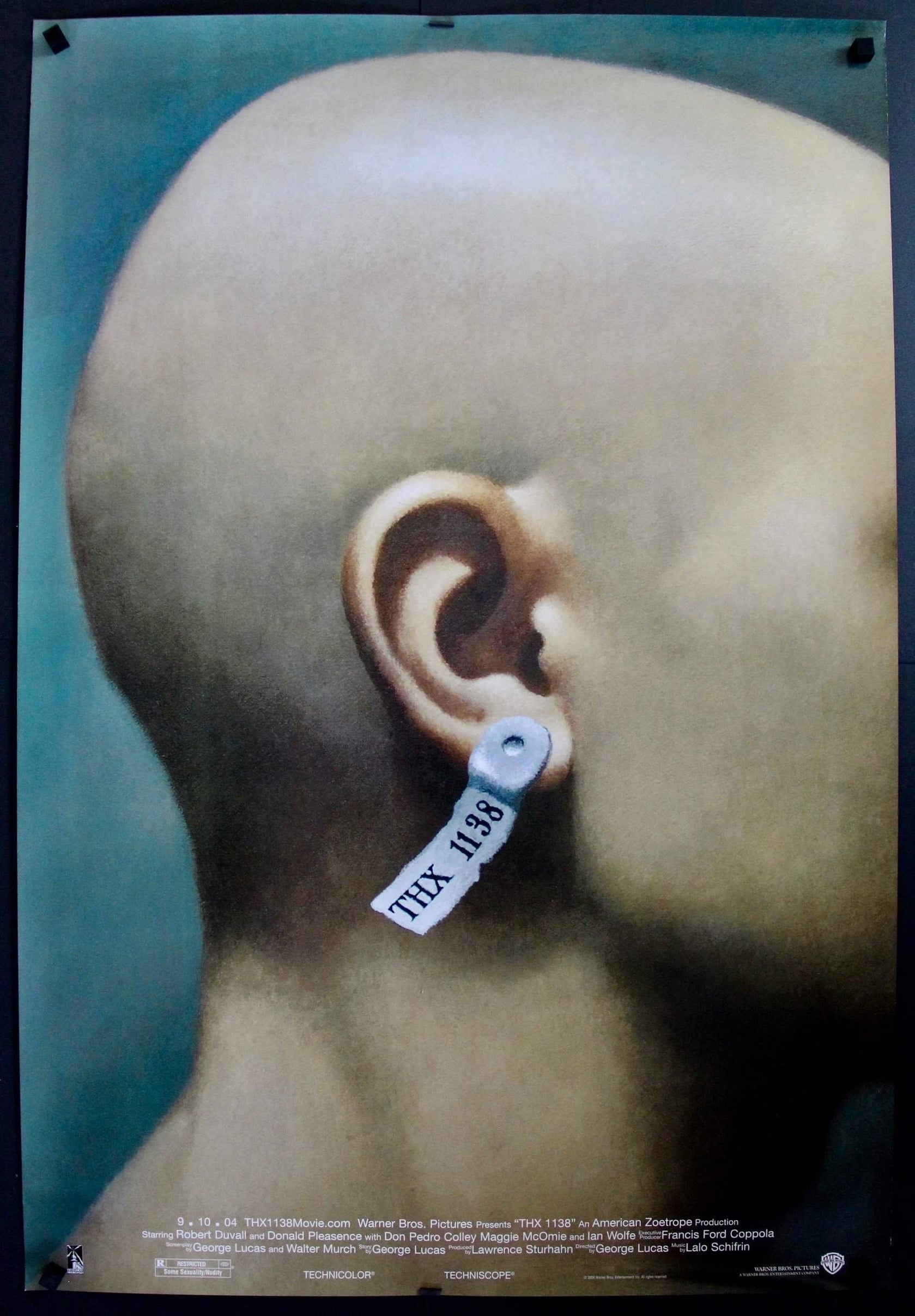 THX 1138 (1971) Original R2004 One Sheet Movie Poster - 27
