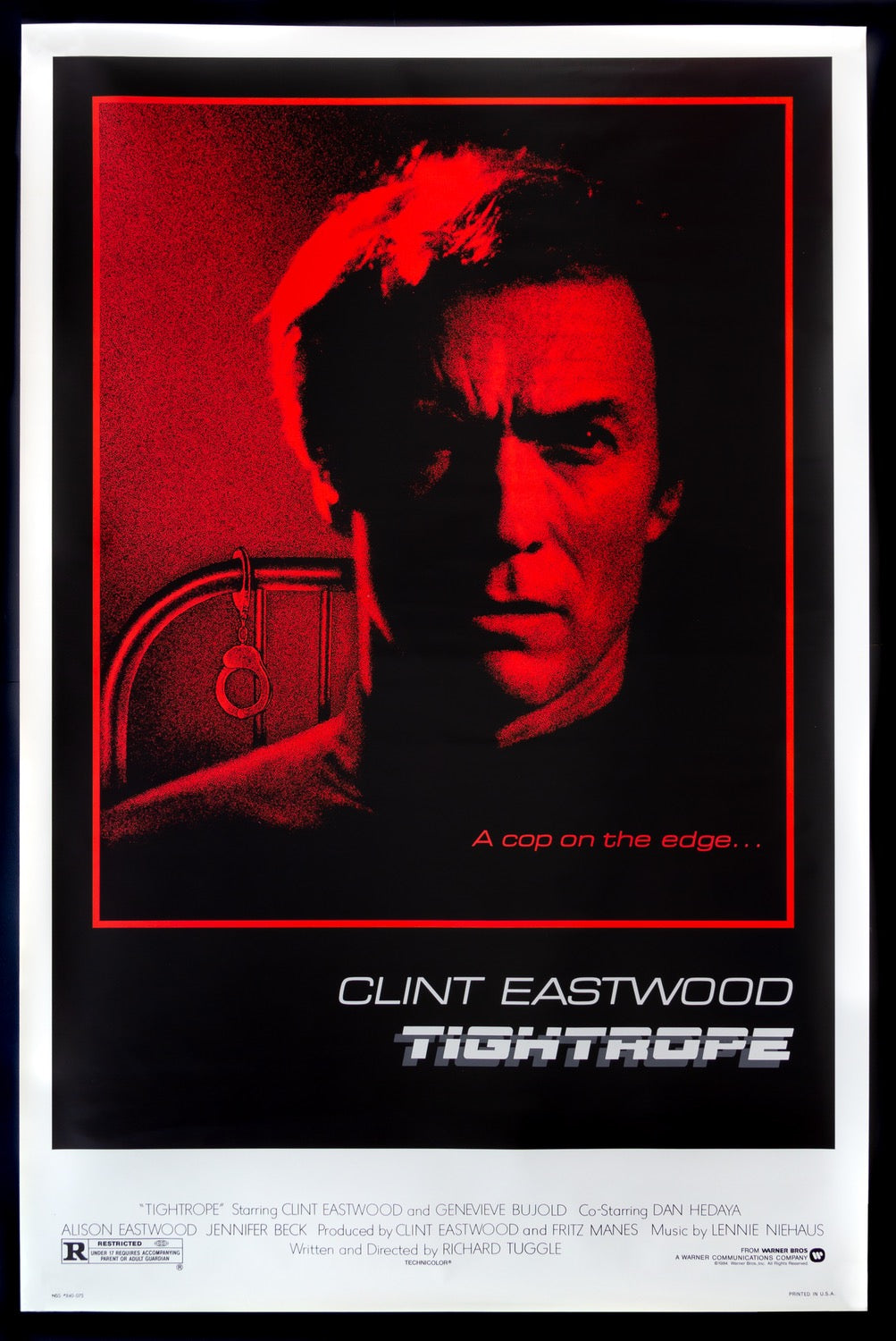 Tightrope (1984) original movie poster for sale at Original Film Art - Vintage Movie Posters