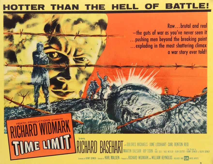 Time Limit (1957) original movie poster for sale at Original Film Art