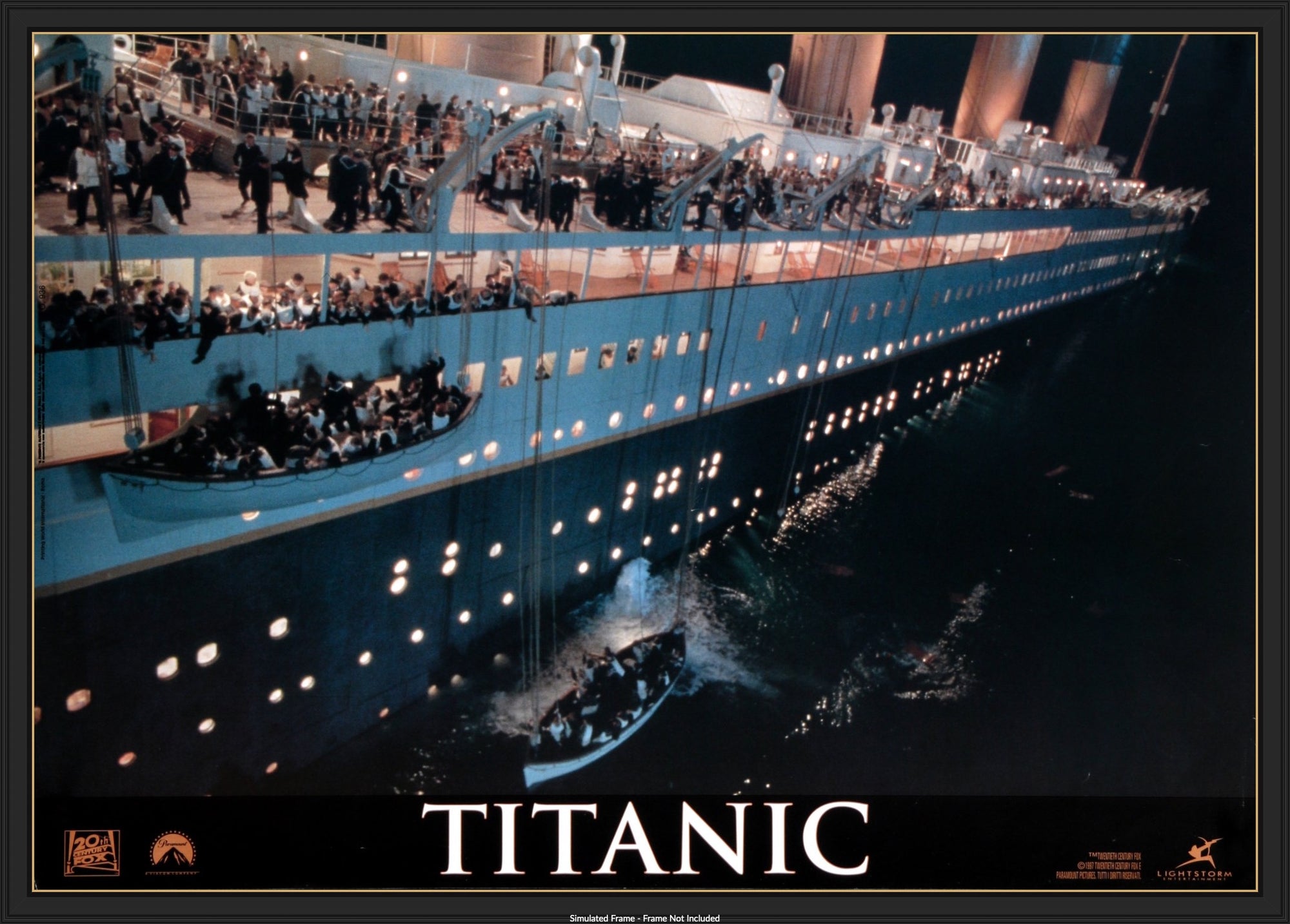 Titanic (1997) original movie poster for sale at Original Film Art