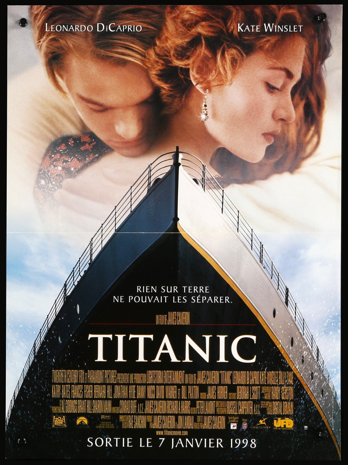 Titanic (1997) original movie poster for sale at Original Film Art - Vintage Movie Posters