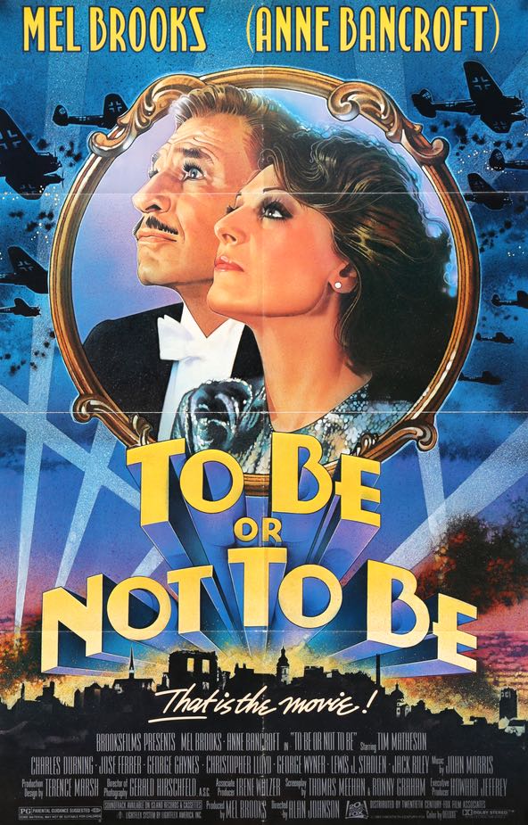 To Be or Not To Be (1983) original movie poster for sale at Original Film Art - Vintage Movie Posters