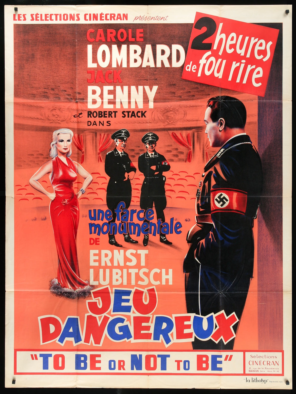 To Be or Not to Be (1942) original movie poster for sale at Original Film Art