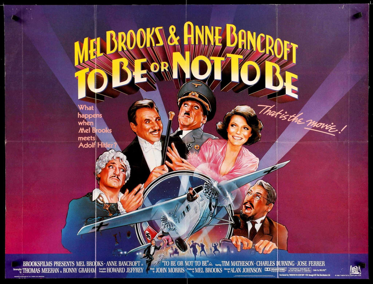 To Be or Not To Be (1983) original movie poster for sale at Original Film Art