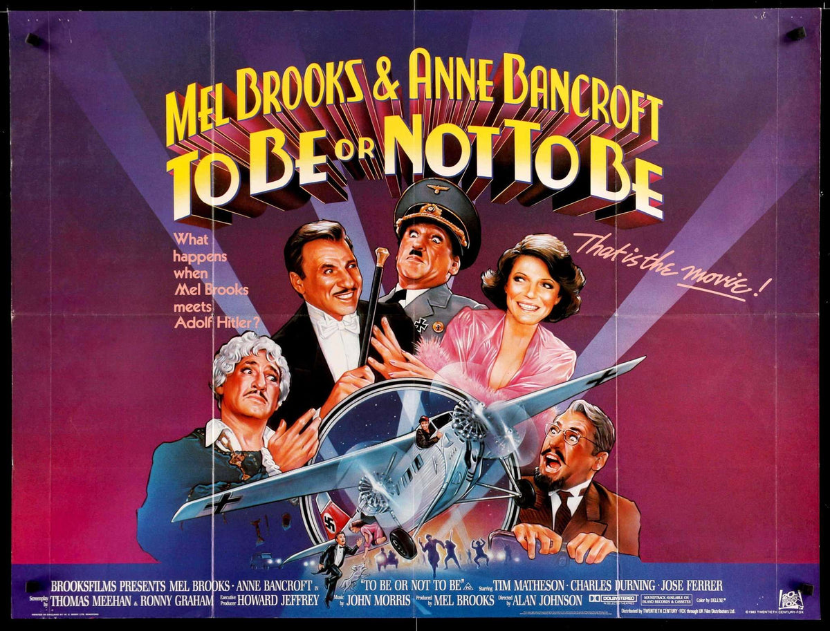 To Be or Not To Be (1983) original movie poster for sale at Original Film Art - Vintage Movie Posters