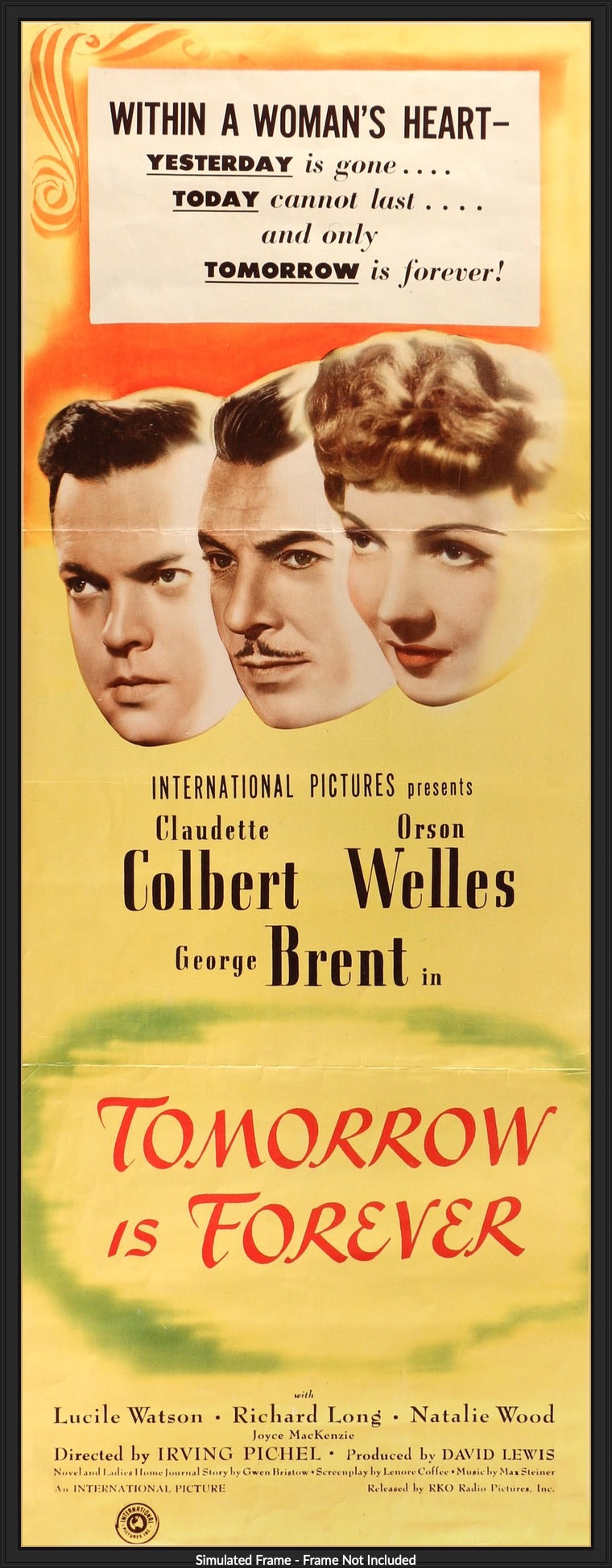 Tomorrow is Forever (1945) original movie poster for sale at Original Film Art - Vintage Movie Posters