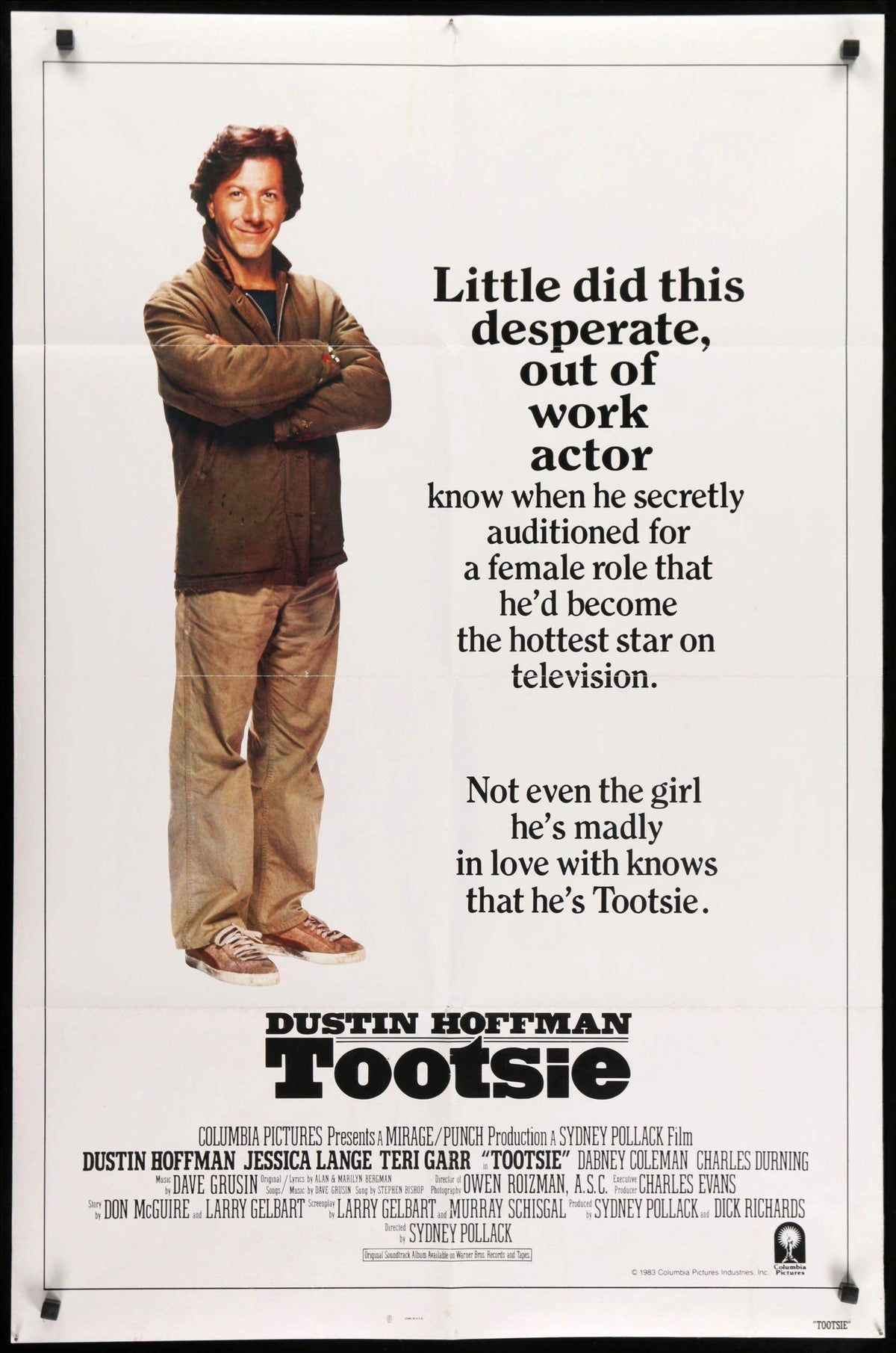 Tootsie (1982) original movie poster for sale at Original Film Art - Vintage Movie Posters