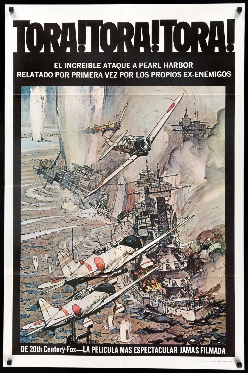 Tora Tora Tora (1970) original movie poster for sale at Original Film Art - Vintage Movie Posters