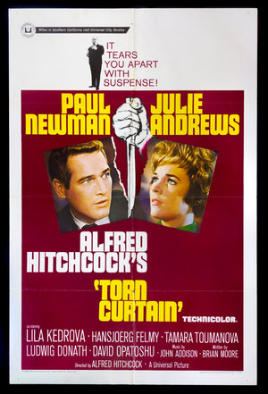 Torn Curtain (1966) original movie poster for sale at Original Film Art