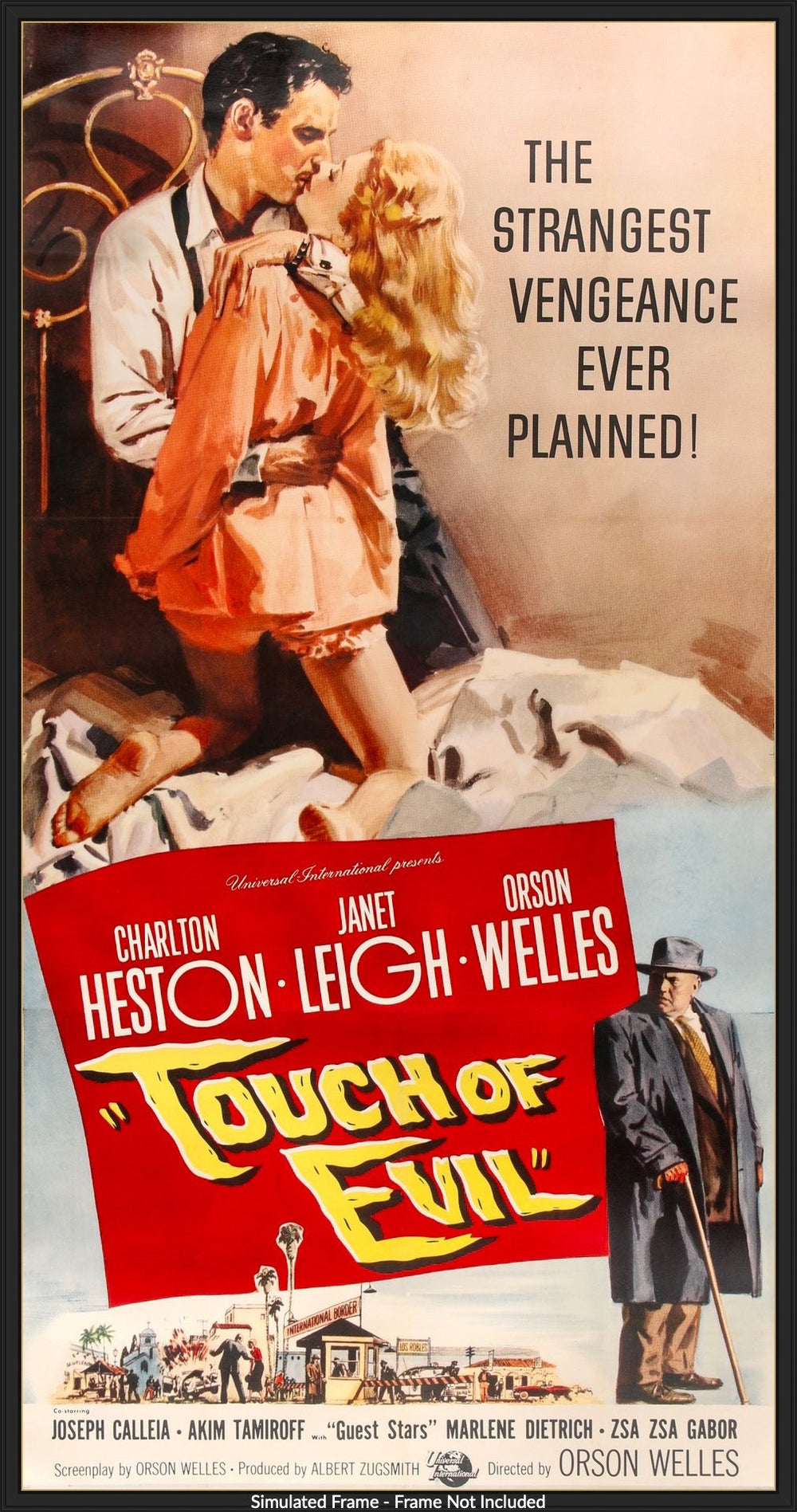 Touch of Evil (1958) Original Three Sheet Movie Poster - Original Film