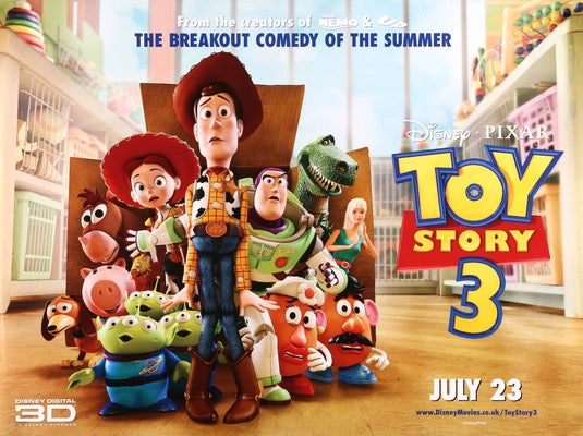 Toy Story 3 (2010) original movie poster for sale at Original Film Art - Vintage Movie Posters