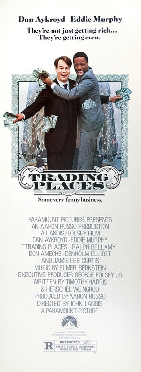 Trading Places (1983) original movie poster for sale at Original Film Art - Vintage Movie Posters