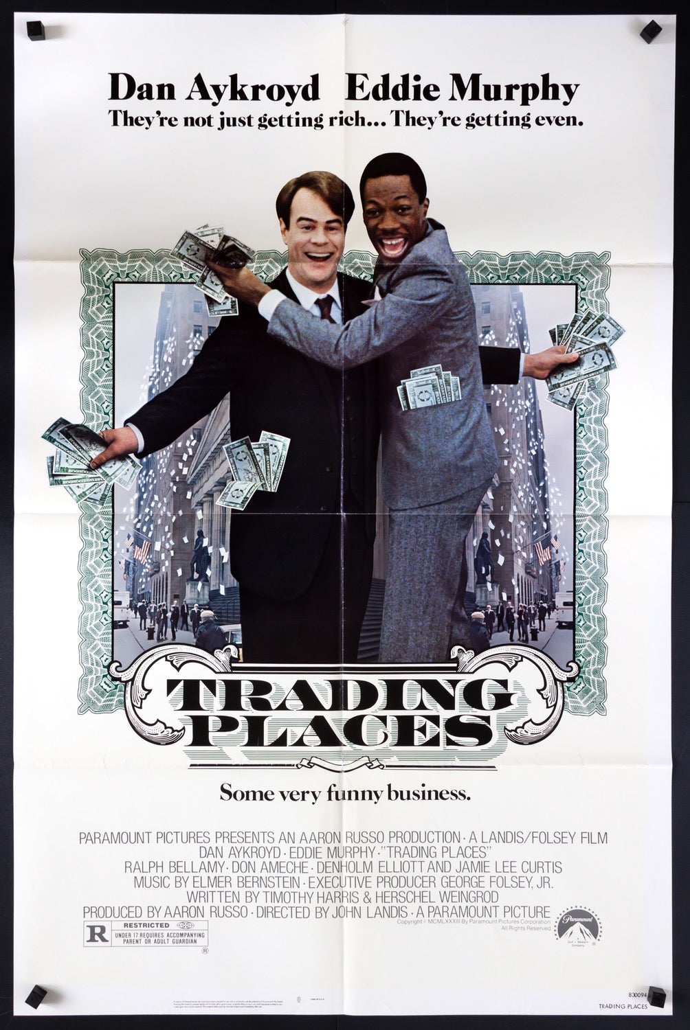 Trading Places (1983) original movie poster for sale at Original Film Art