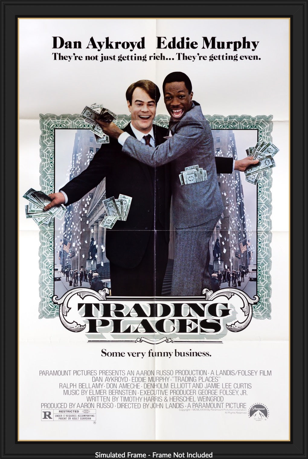 Trading Places (1983) original movie poster for sale at Original Film Art