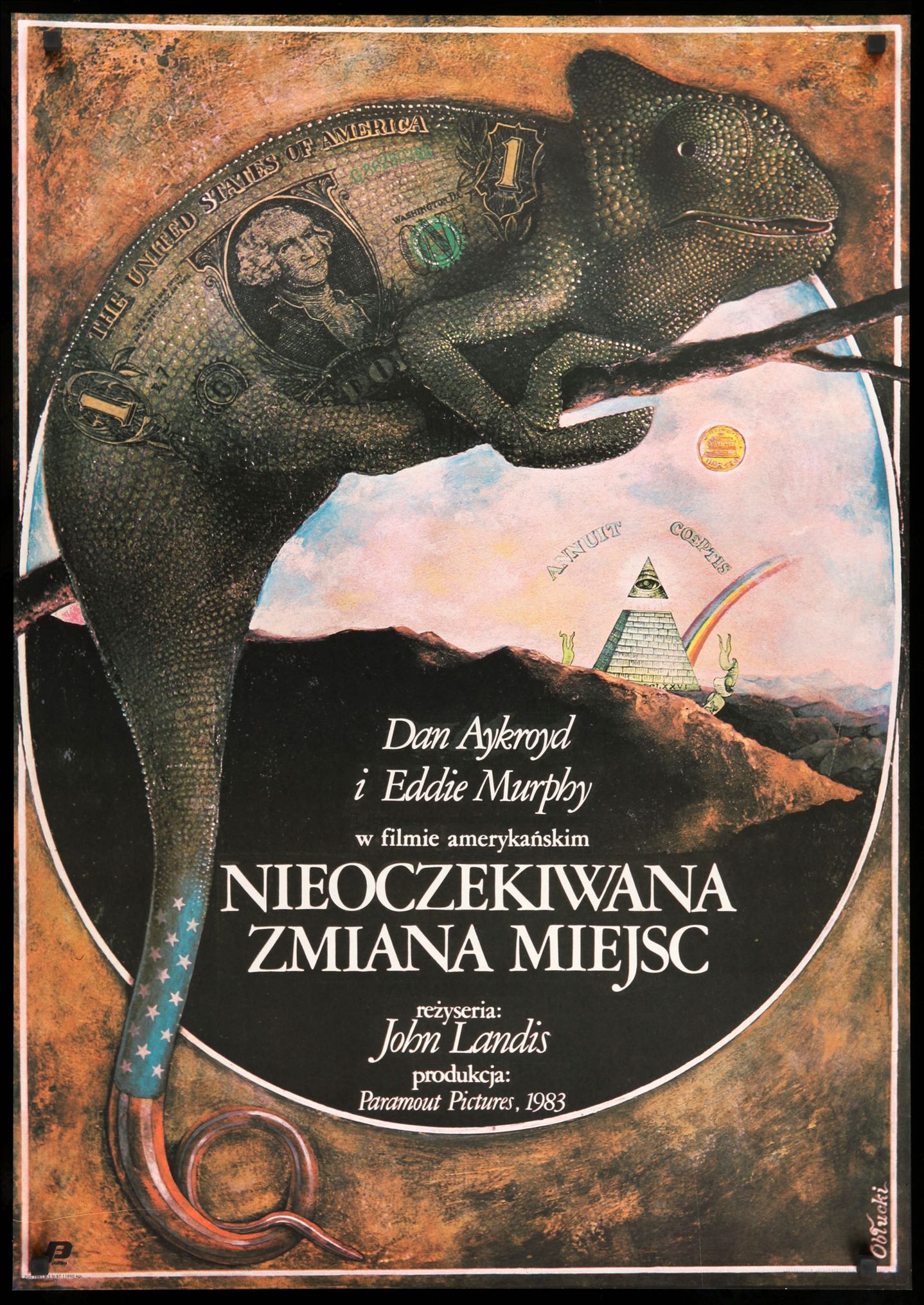 交易场所(1983) 波兰原版电影海报- Original Film Art - Vintage Movie Posters, image size:1438x2030